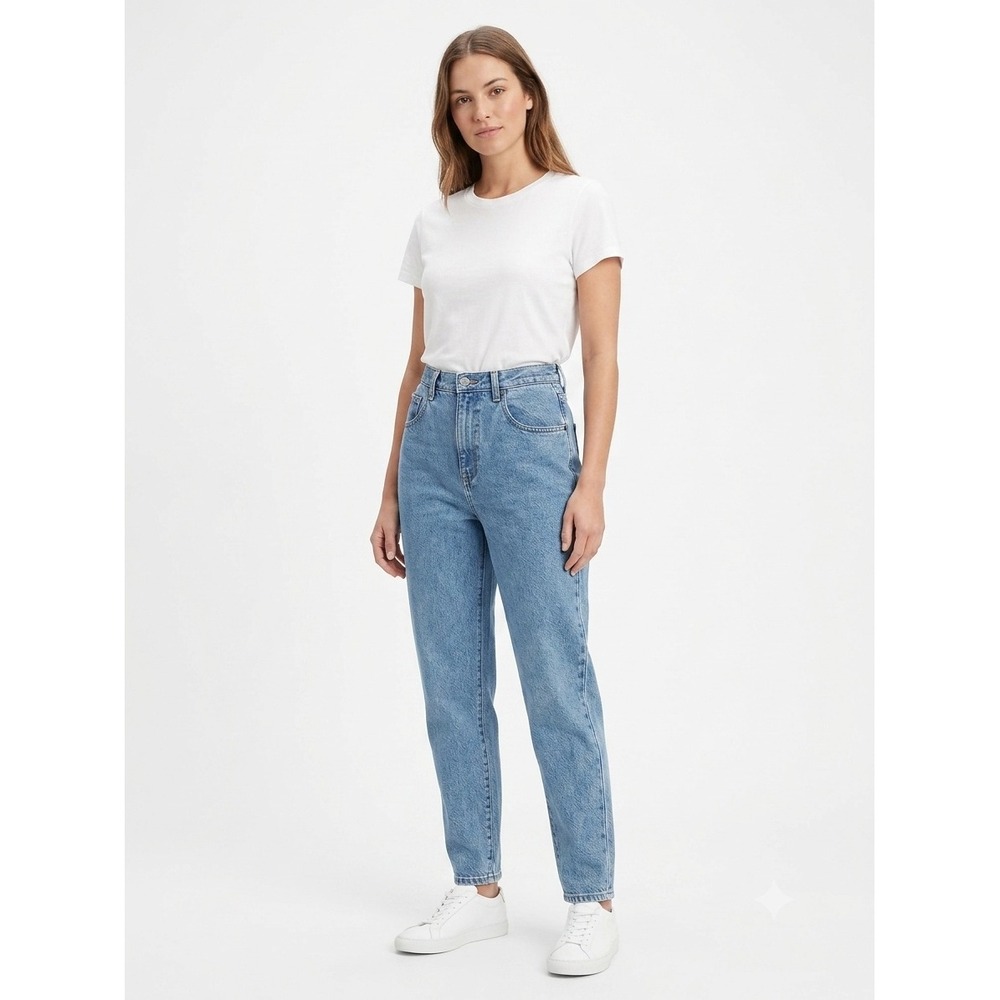 Venezia Mom Jeans M Wash French Girl Style Granolacore Size 16 Tall
